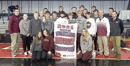 Indee wrestlers are district champs